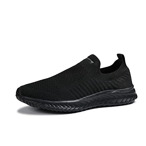 BRKVALIT Herren Damen Sneakers Mesh Gym Turnschuhe Freizeitschuhe Laufschuhe Sportschuhe,Schwarz,36EU von BRKVALIT