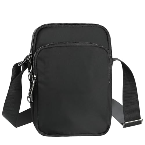 BROADREAM Anti Diebstahl Umhängetasche - Schultertasche mit Reißverschluss Lock & RFID-Blockierung, Wasserdicht Brusttasche Chest Crossbody Bag Herren Damen Tägliches Leben Reise BROADREAM Anti Diebstahl Umhängetasche - Schultertasche mit Reißverschluss Lock & RFID-Blockierung, Wasserdicht Brusttasche Chest Crossbody Bag Herren Damen Tägliches Leben Reise von BROADREAM