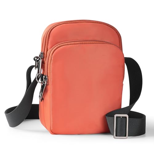 BROADREAM Anti Diebstahl Umhängetasche - Schultertasche mit Reißverschluss Lock & RFID-Blockierung, Wasserdicht Brusttasche Chest Crossbody Bag Herren Damen Tägliches Leben Reise von BROADREAM