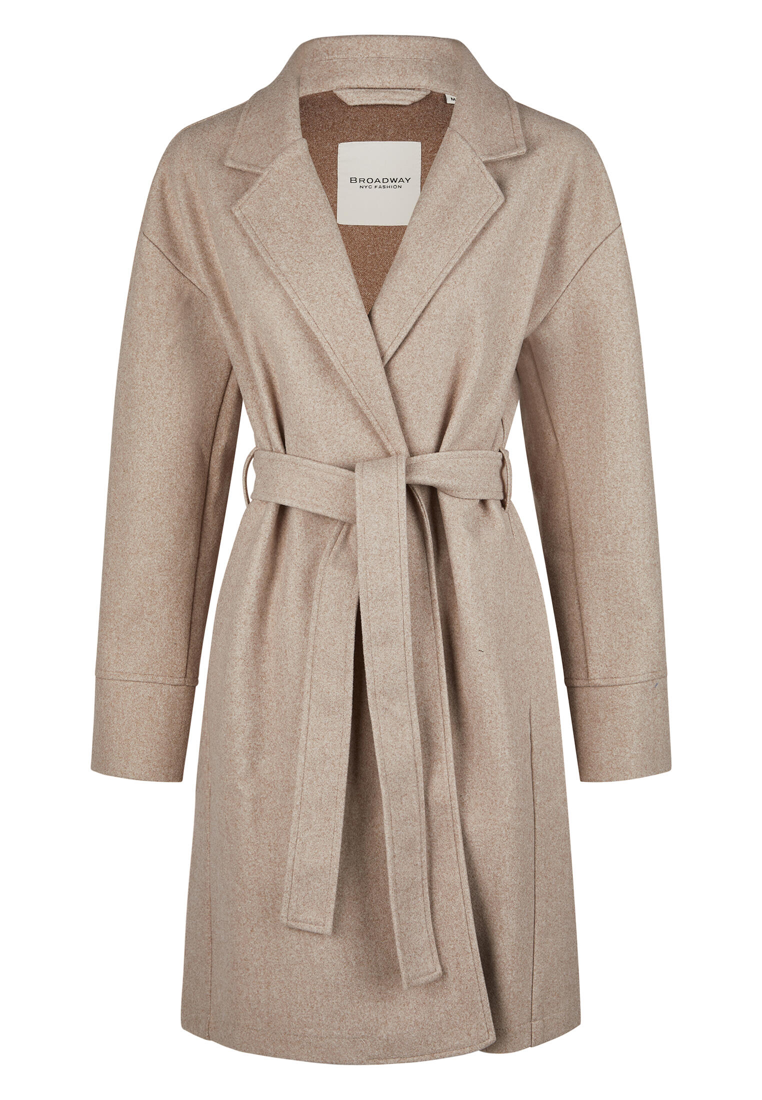 BROADWAY NYC FASHION - Coat taupe melange von BROADWAY NYC FASHION