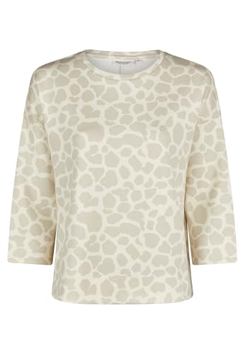 BROADWAY NYC FASHION Damen Sweatshirt mit Animal Print (Stone Graphic) Größe S von BROADWAY NYC FASHION