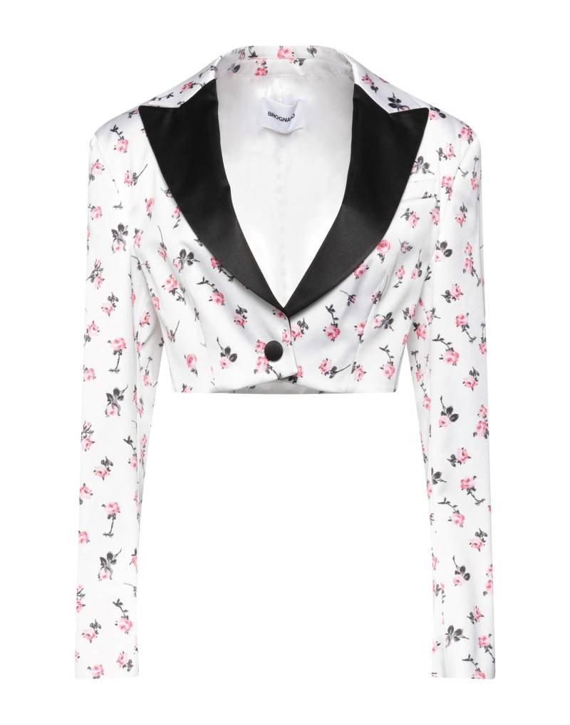 BROGNANO Blazer Damen Weiß von BROGNANO