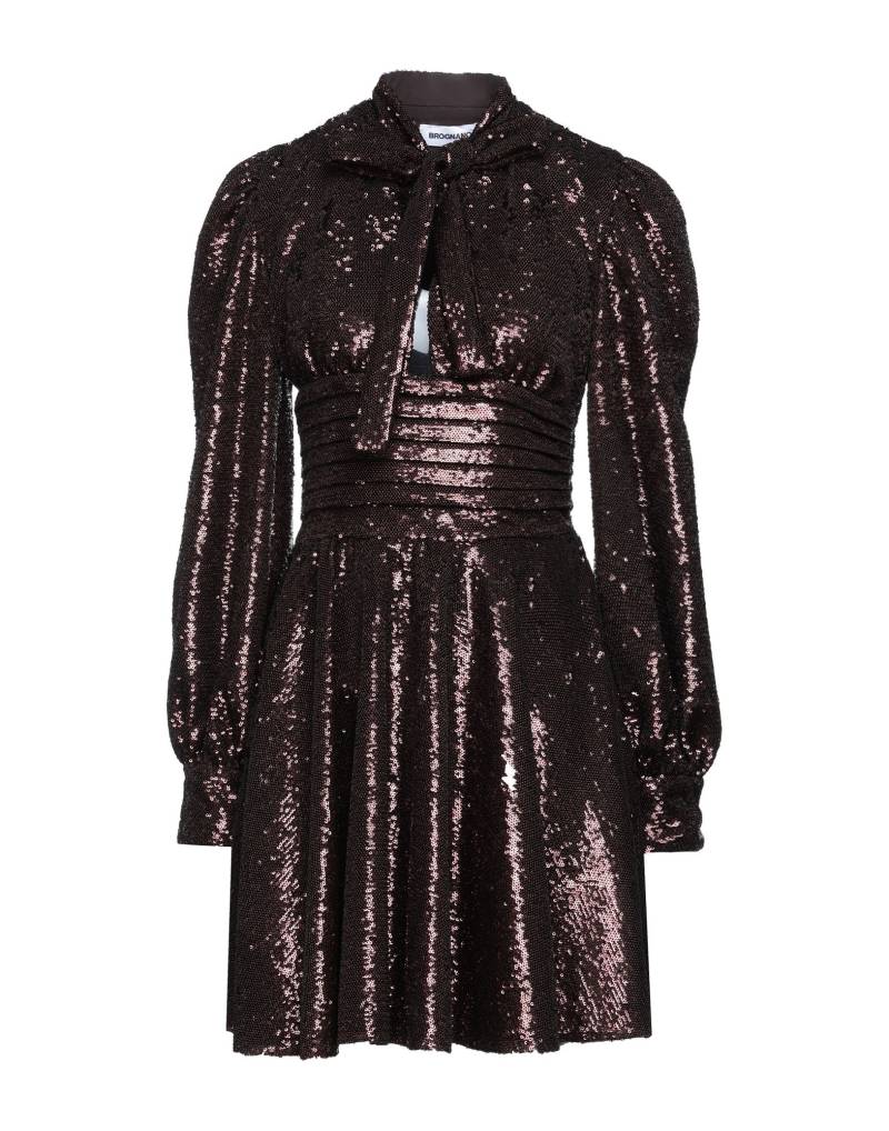 BROGNANO Mini-kleid Damen Schokobraun von BROGNANO