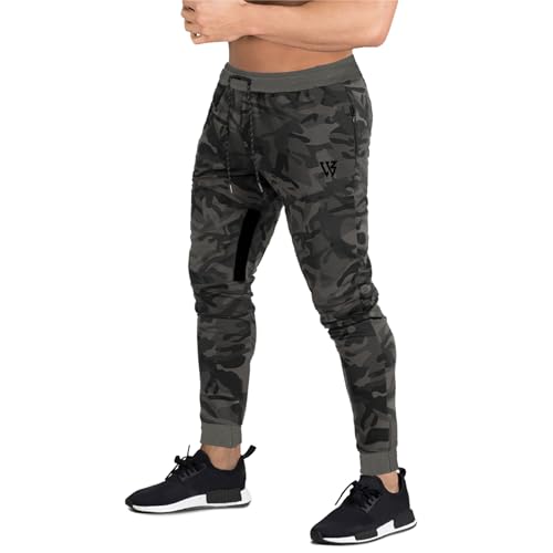 BROKIG Vertex Herren-Jogginghose mit Taschen, tarnfarbe, 27-32 von BROKIG