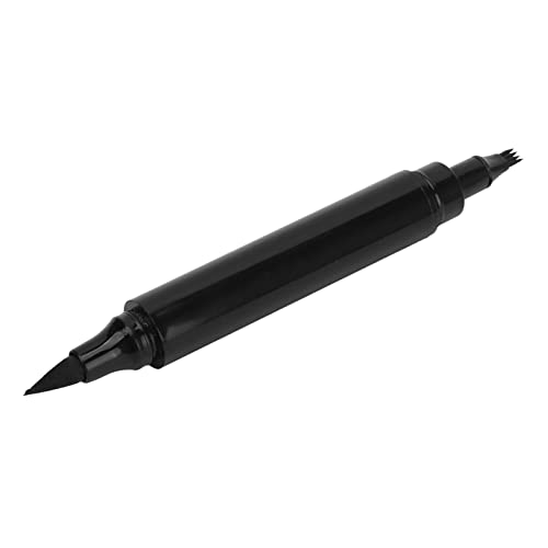 Füller für Rasierstift, wasserdicht, Haar-Styling-Stift in Form einer Gabel mit 4 Spitzen mit Abdeckung für Männer im Alltag von BROLEO
