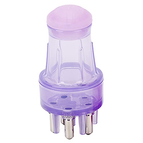 Haaröl-Applikatorkamm, Kopfhautöl-Applikatorkamm, Massage, Tragbar, Fördert die Absorption, 3 Ml Fassungsvermögen, Haarwachstumsflüssigkeit für Männer (PURPLE) von BROLEO