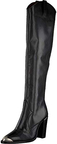 BRONX Damen Stiefel New Americana schwarz/silber 41 von Bronx