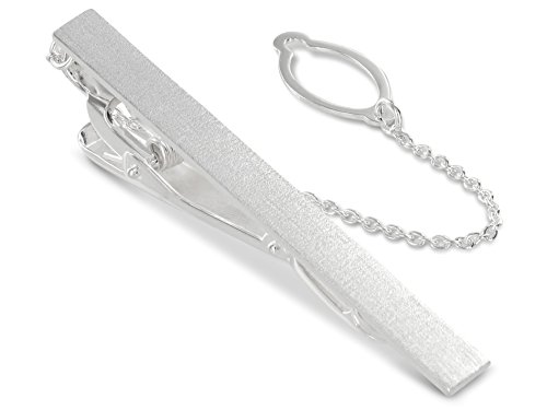 BROOKER Krawattenklammer/Krawattennadel in Silber mit Sicherheitskette BROOKER Krawattenklammer/Krawattennadel in Silber mit Sicherheitskette von Brooker