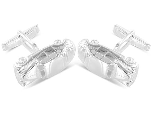 BROOKER Manschettenknöpfe Oldtimer Silber von BROOKER Fine Cufflinks