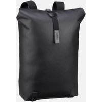 Brooks England - Pickwick Reflective Leather Black - Rolltop Rucksack  , 26 l von BROOKS ENGLAND