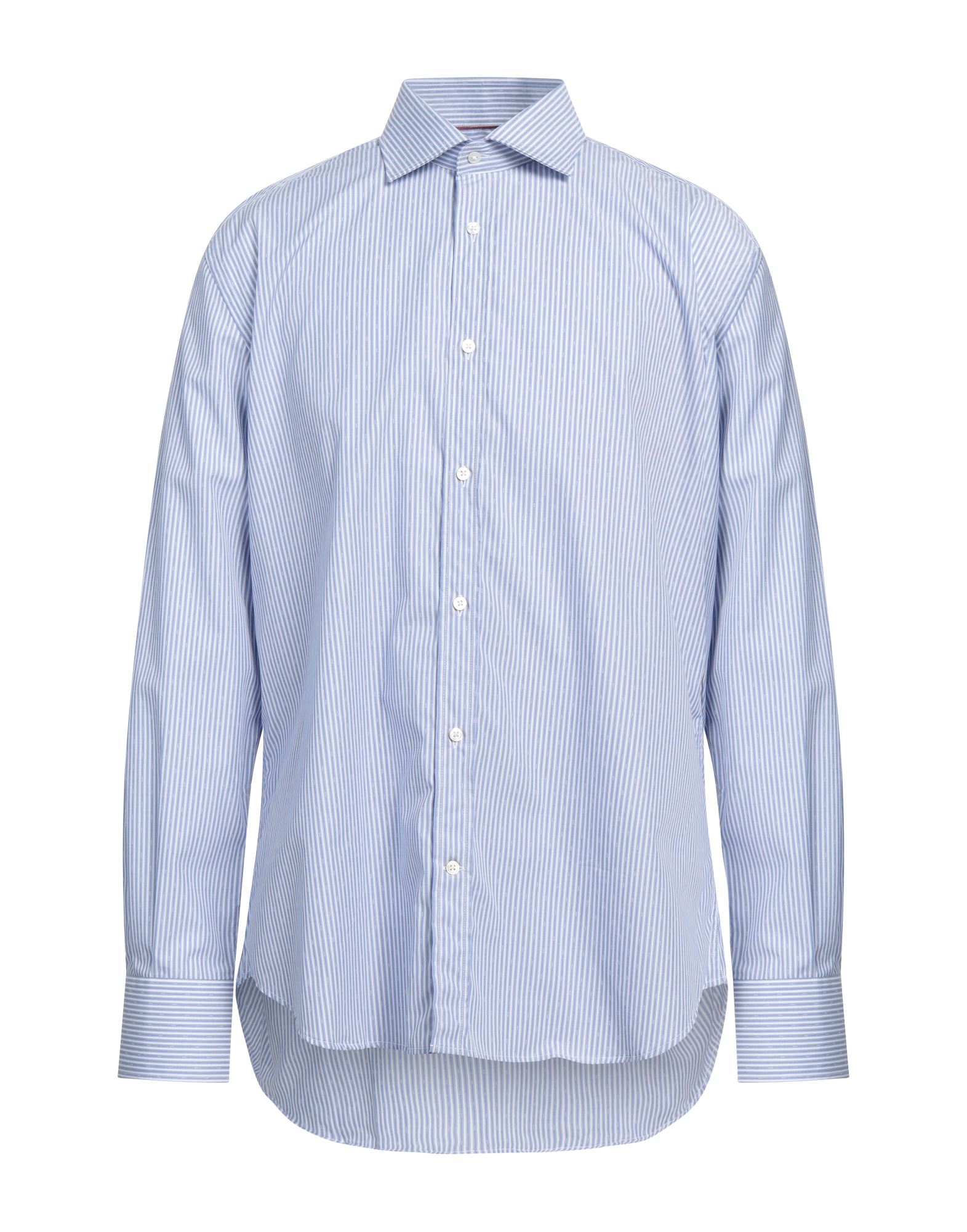 BROOKSFIELD Hemd Herren Azurblau von BROOKSFIELD