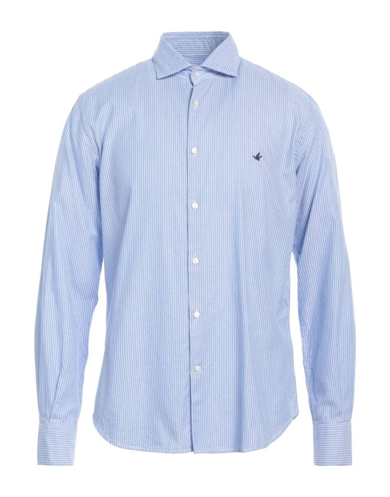 BROOKSFIELD Hemd Herren Azurblau von BROOKSFIELD