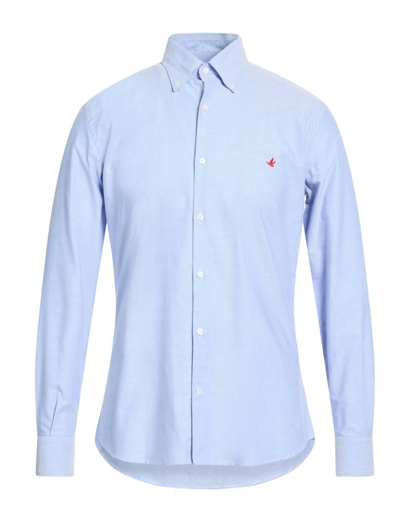 BROOKSFIELD Hemd Herren Azurblau von BROOKSFIELD