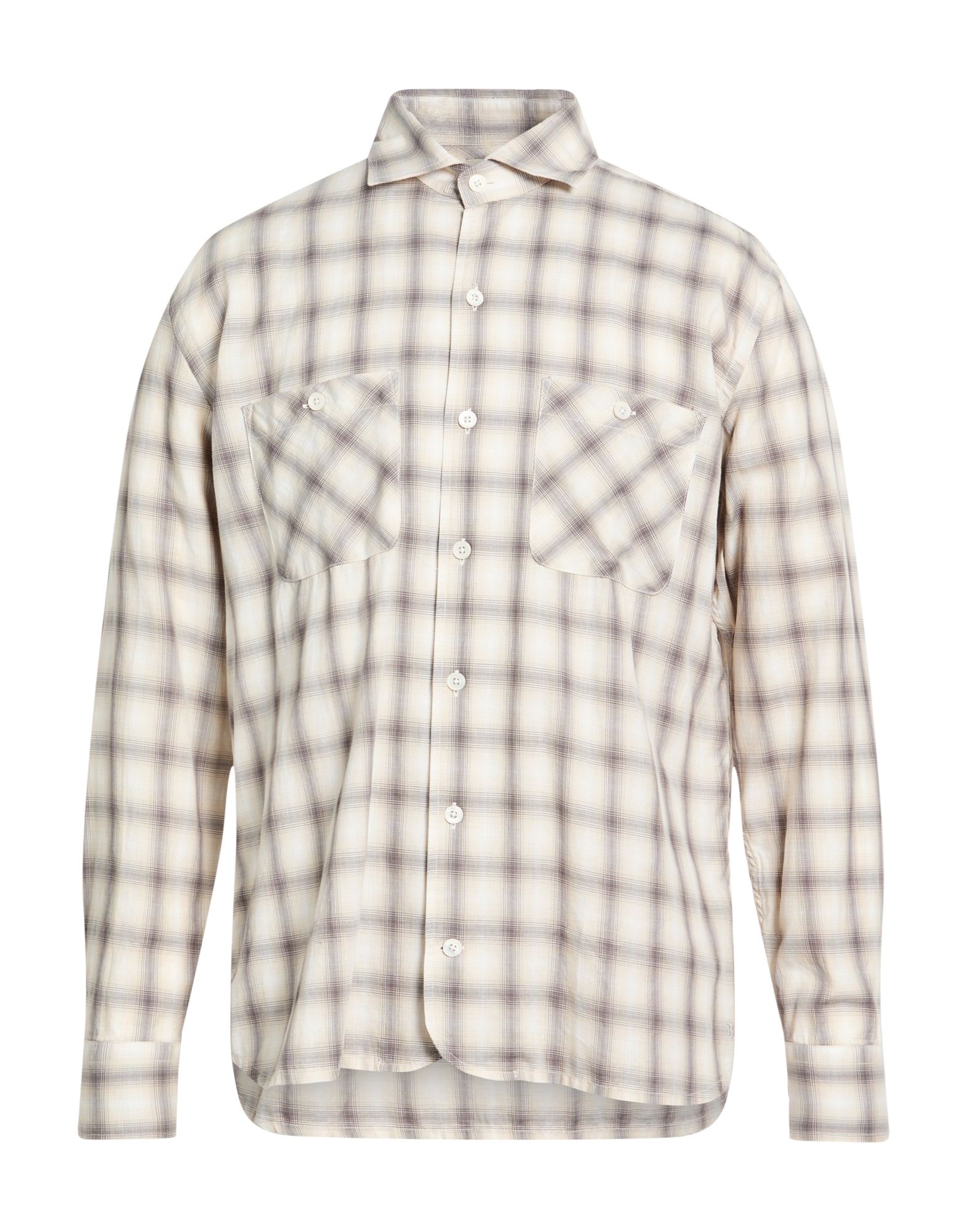 BROOKSFIELD Hemd Herren Beige von BROOKSFIELD