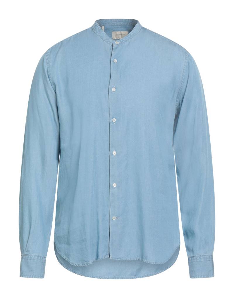 BROOKSFIELD Hemd Herren Blau von BROOKSFIELD