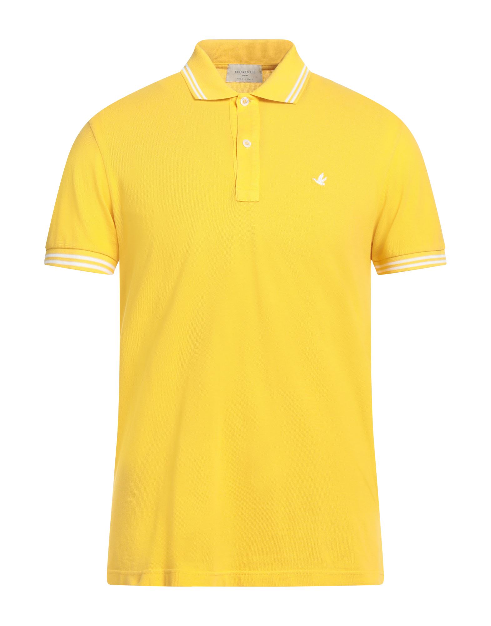 BROOKSFIELD Poloshirt Herren Gelb von BROOKSFIELD