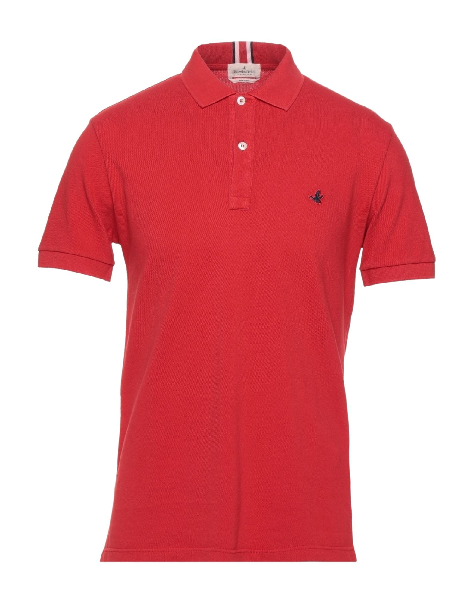 BROOKSFIELD Poloshirt Herren Rot von BROOKSFIELD