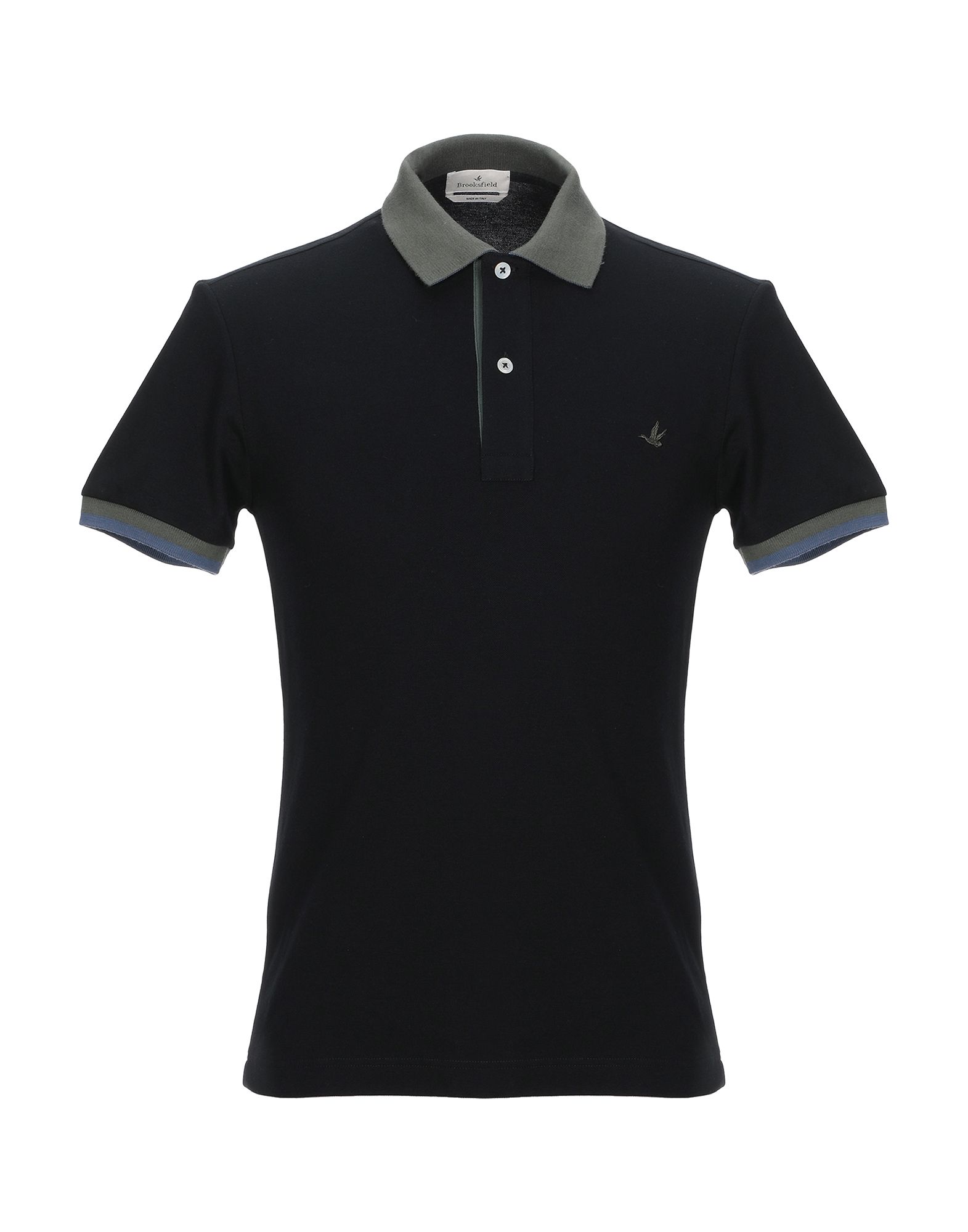 BROOKSFIELD Poloshirt Herren Schwarz von BROOKSFIELD