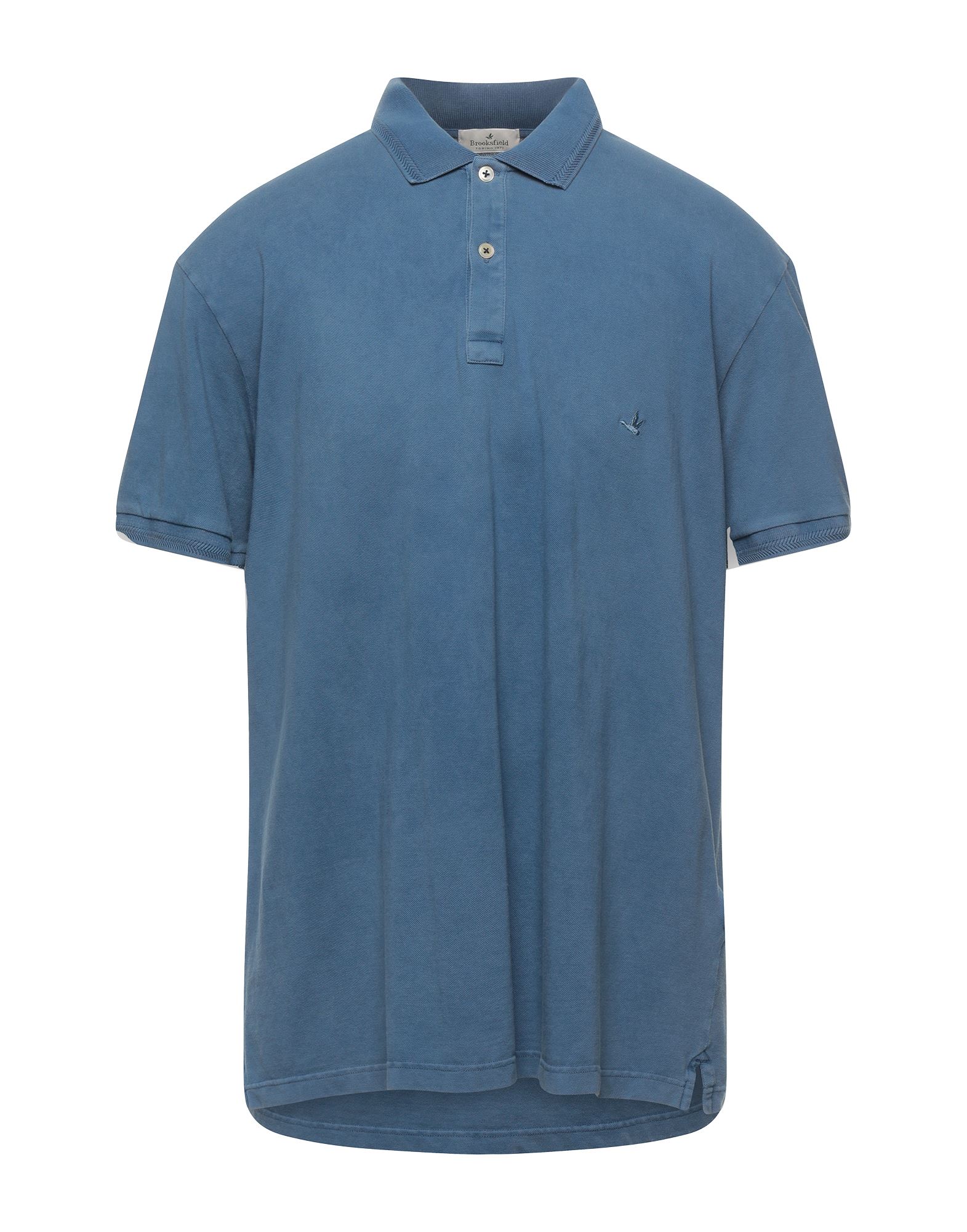 BROOKSFIELD Poloshirt Herren Taubenblau von BROOKSFIELD