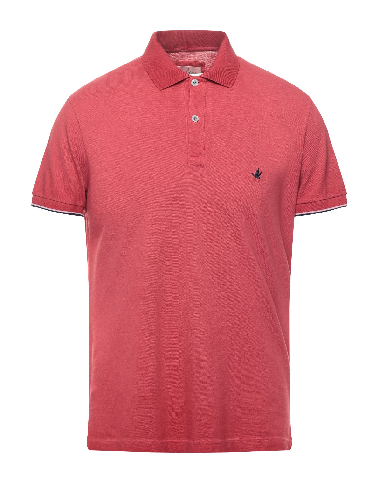 BROOKSFIELD Poloshirt Herren Ziegelrot von BROOKSFIELD