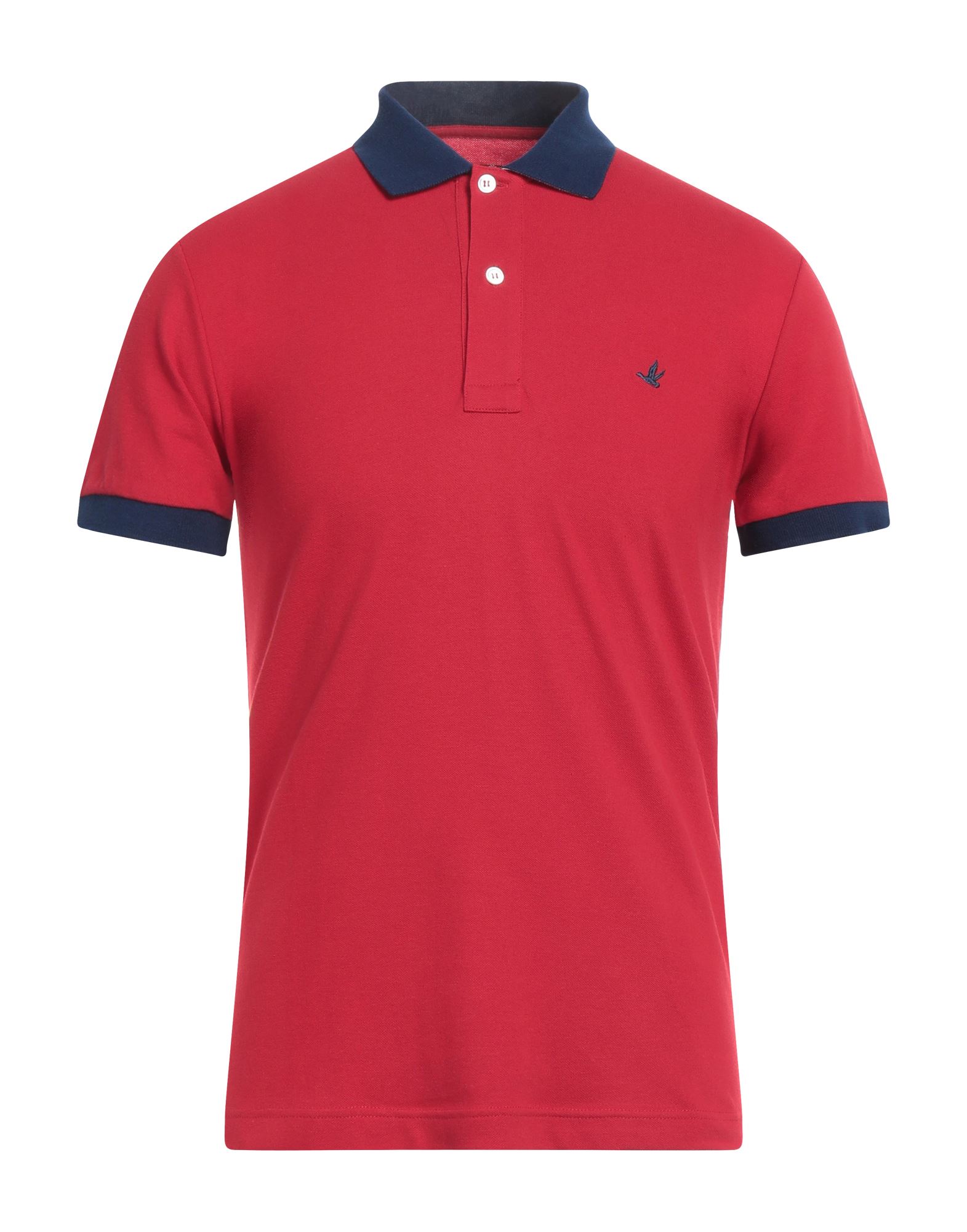 BROOKSFIELD Poloshirt Herren Ziegelrot von BROOKSFIELD