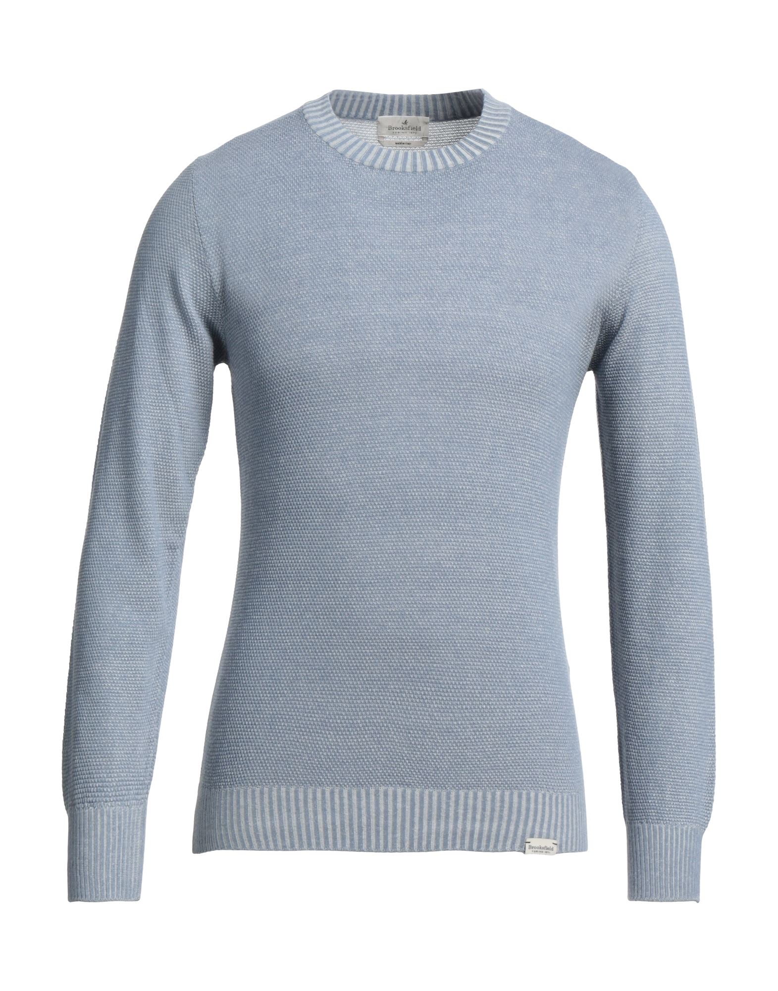 BROOKSFIELD Pullover Herren Azurblau von BROOKSFIELD