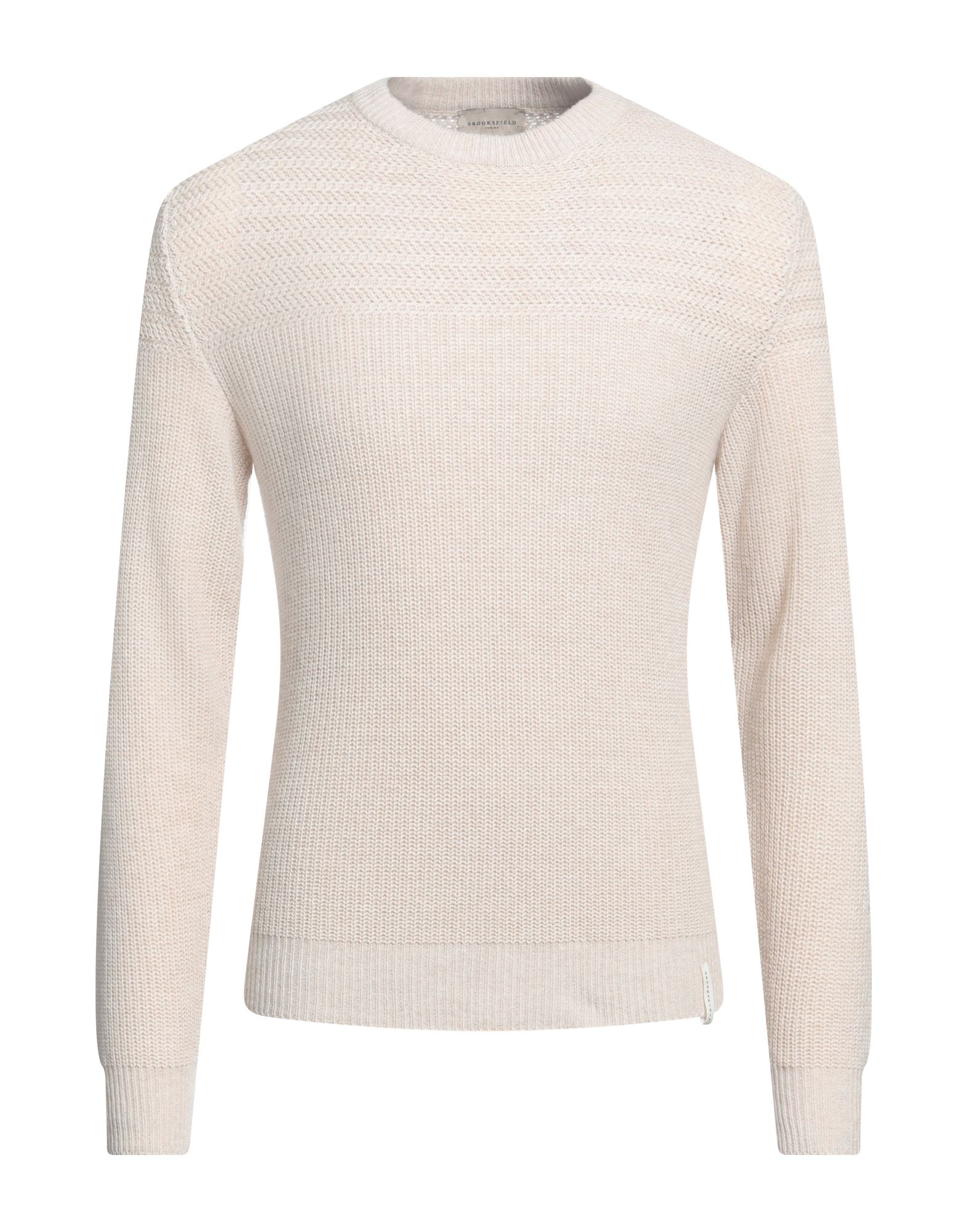 BROOKSFIELD Pullover Herren Beige von BROOKSFIELD