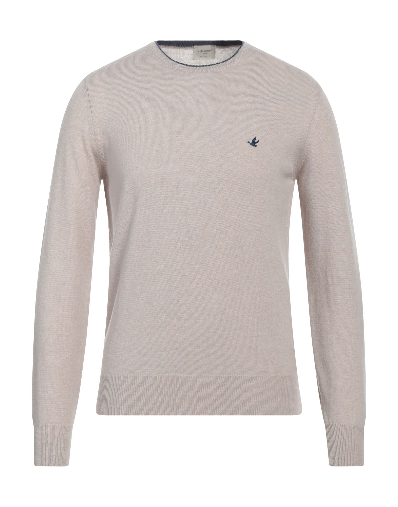 BROOKSFIELD Pullover Herren Beige von BROOKSFIELD