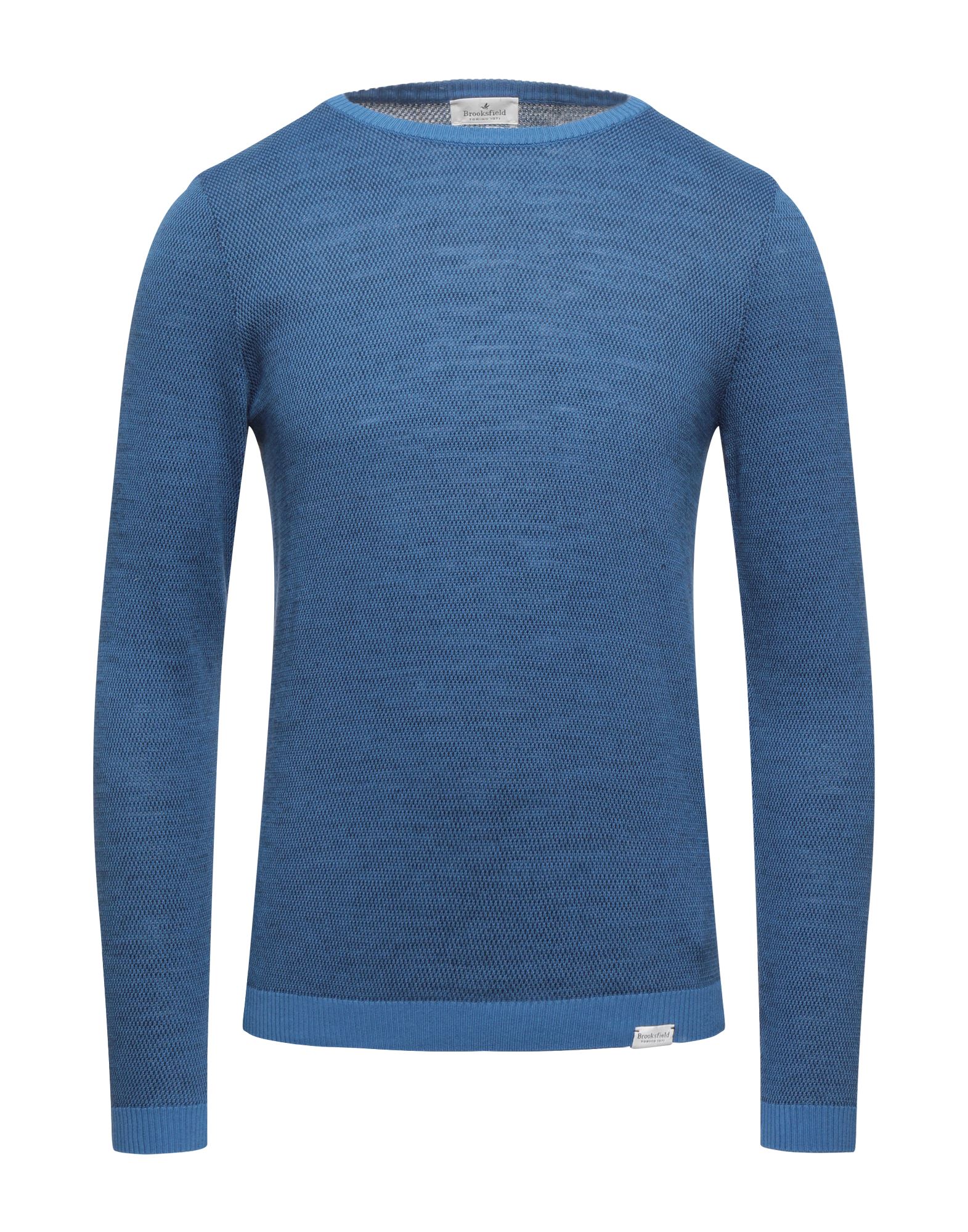 BROOKSFIELD Pullover Herren Blau von BROOKSFIELD