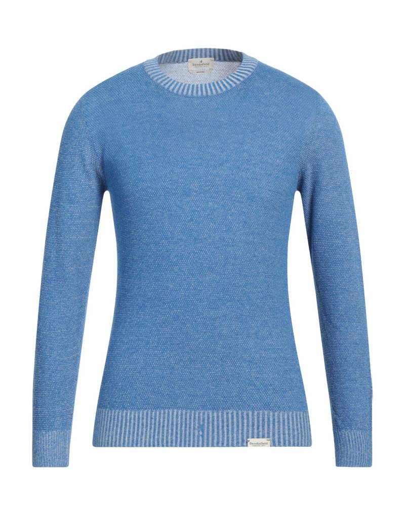 BROOKSFIELD Pullover Herren Blau von BROOKSFIELD
