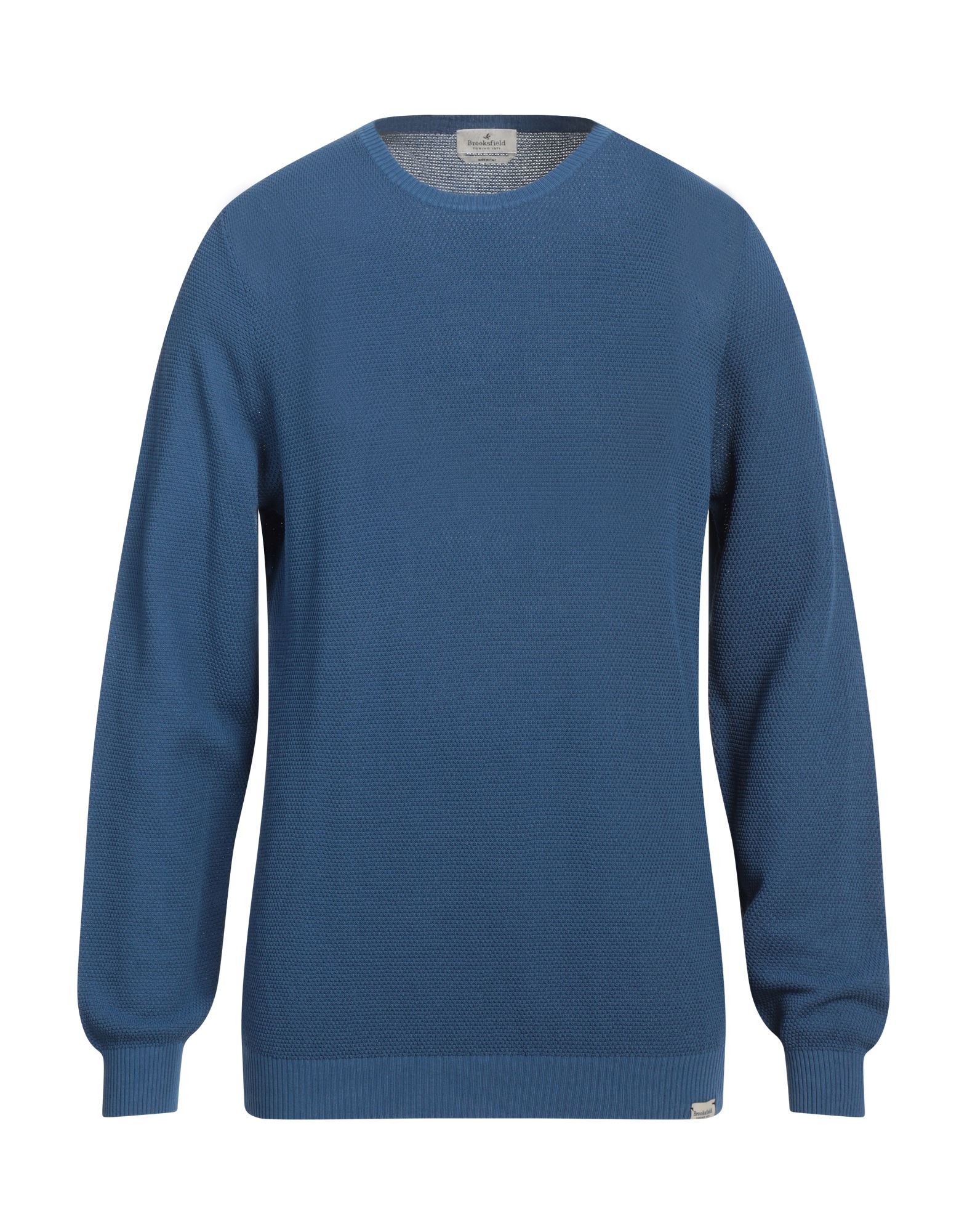 BROOKSFIELD Pullover Herren Blau von BROOKSFIELD