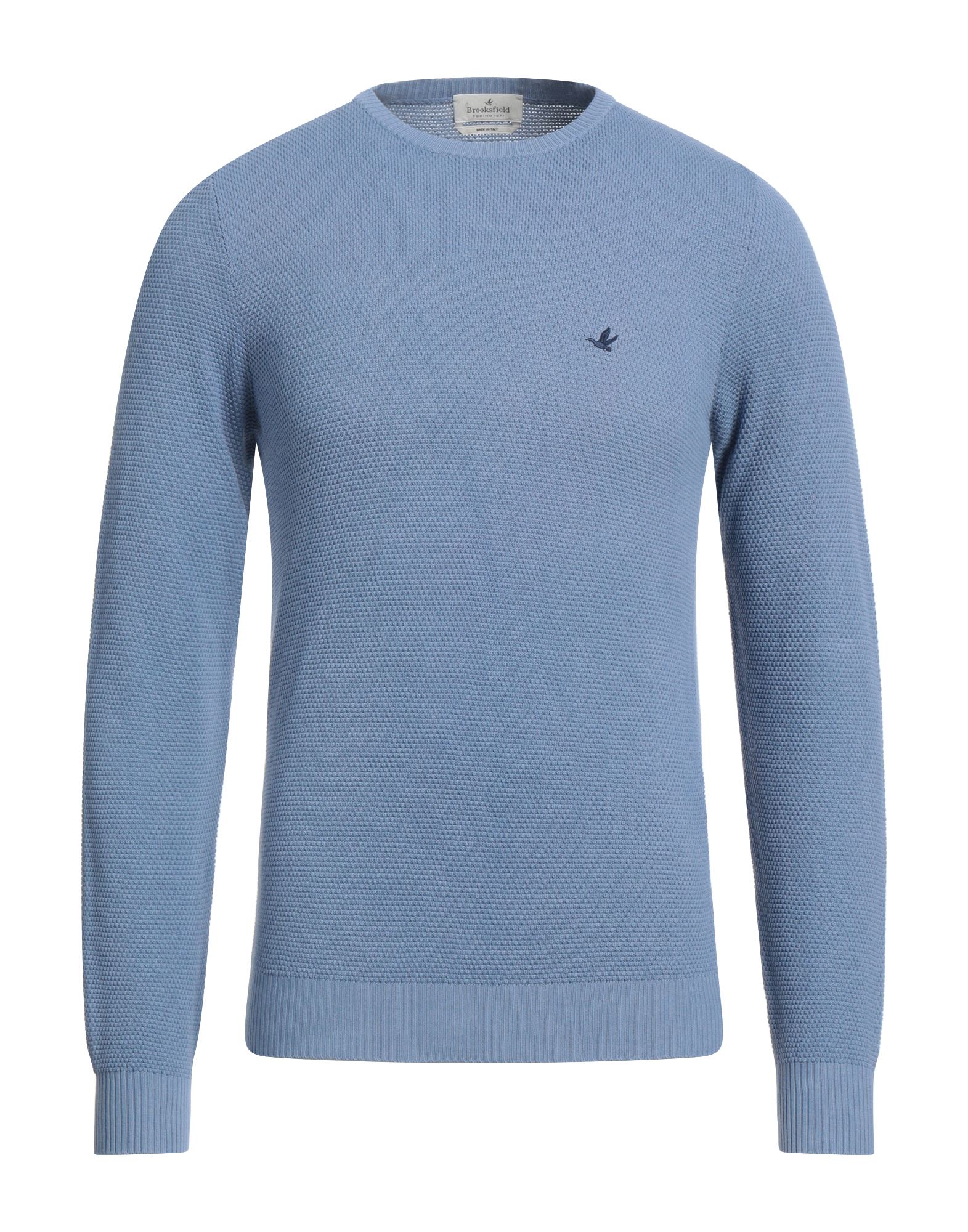 BROOKSFIELD Pullover Herren Blaugrau von BROOKSFIELD