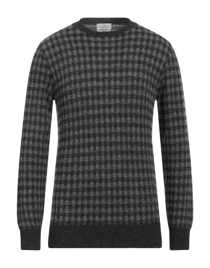 BROOKSFIELD Pullover Herren Dunkelbraun von BROOKSFIELD