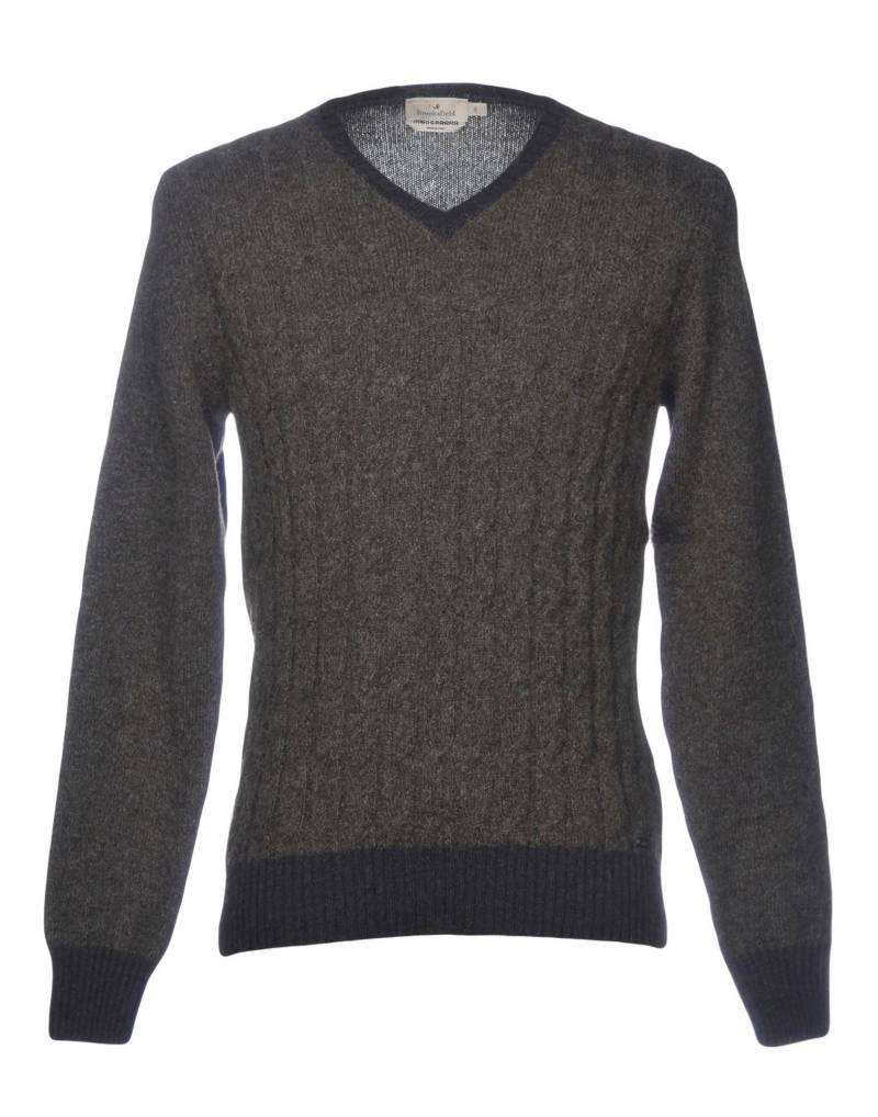 BROOKSFIELD Pullover Herren Dunkelbraun von BROOKSFIELD