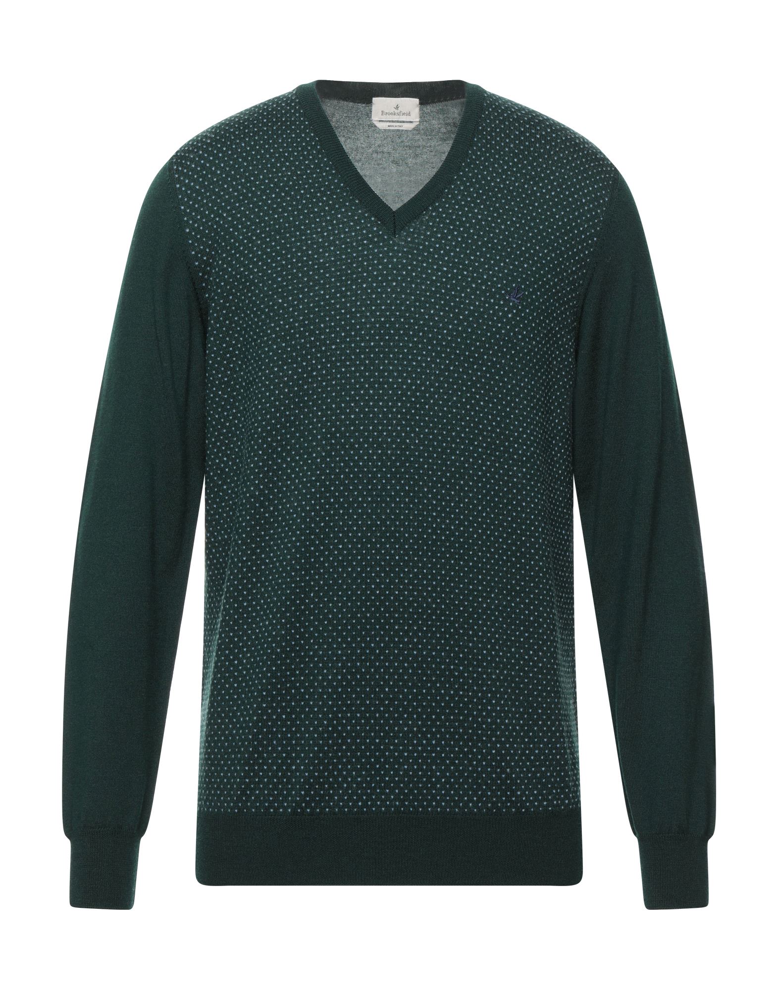 BROOKSFIELD Pullover Herren Dunkelgrün von BROOKSFIELD