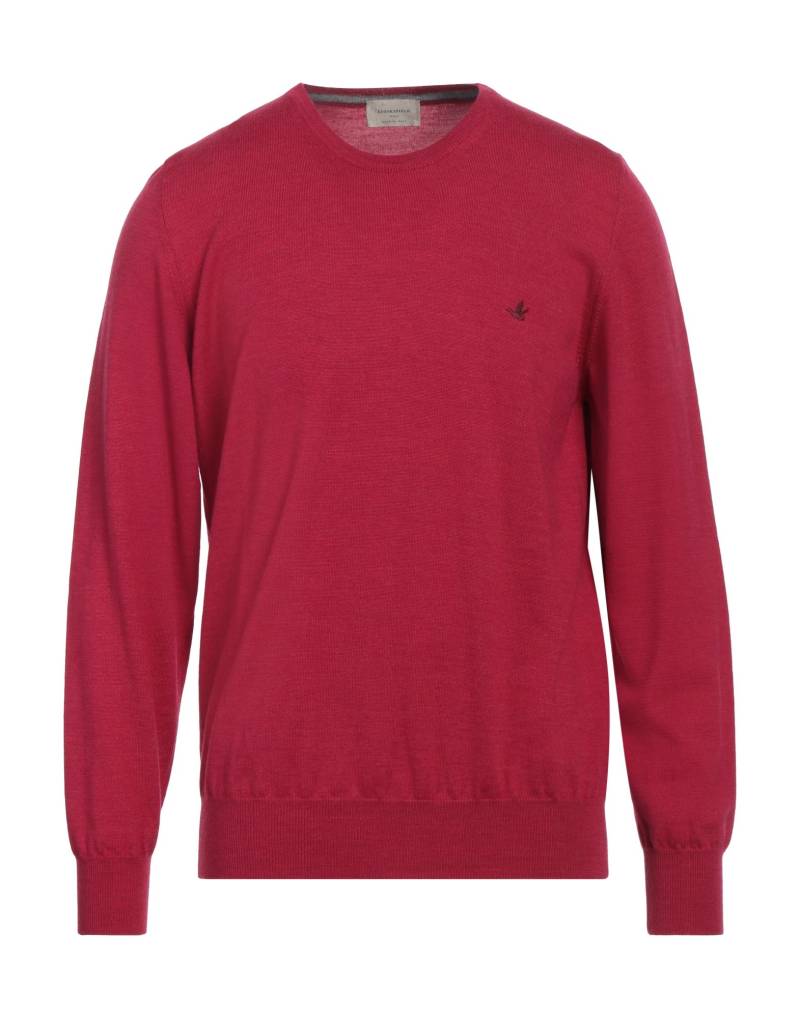 BROOKSFIELD Pullover Herren Ziegelrot von BROOKSFIELD