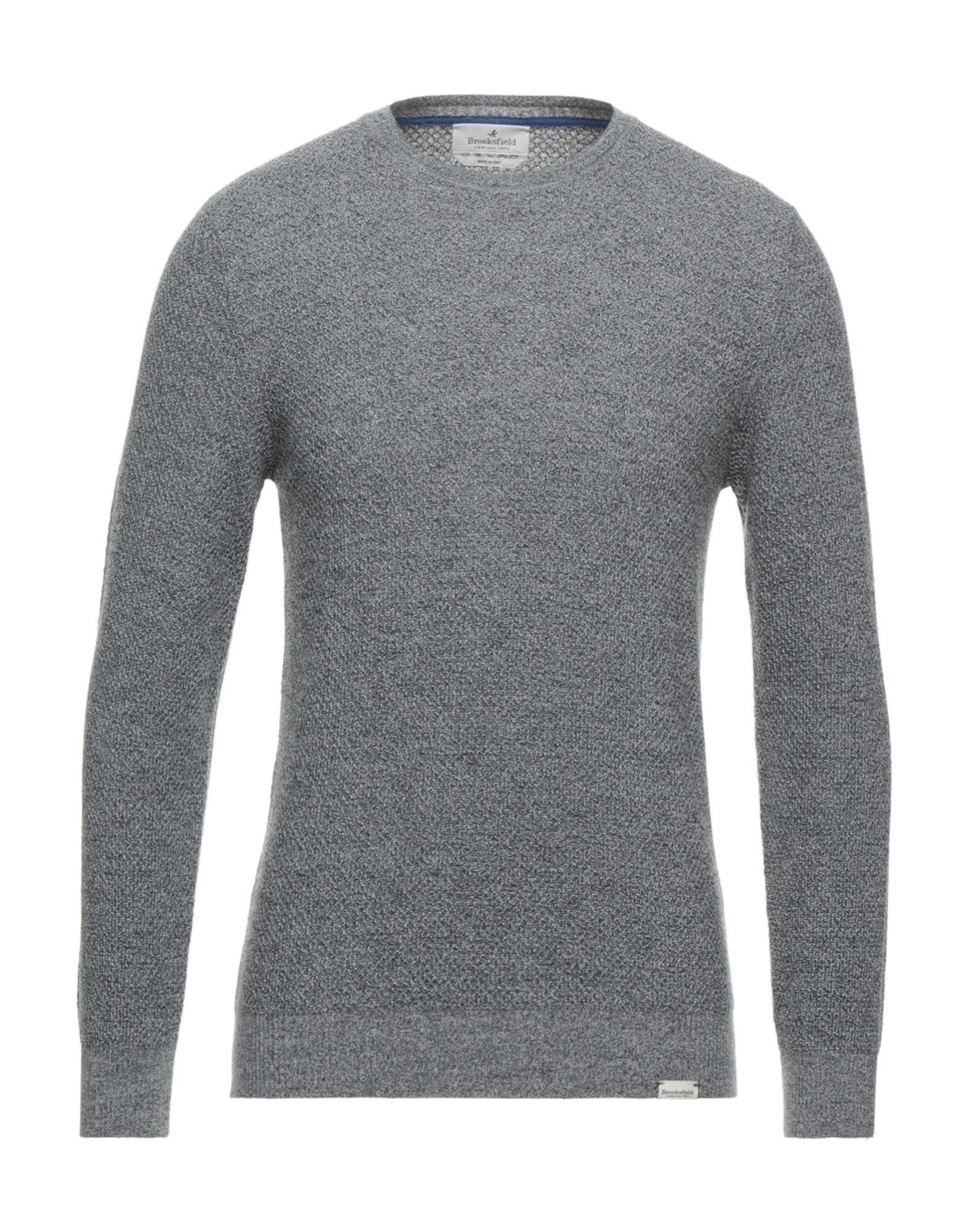 BROOKSFIELD Pullover Herren Grau von BROOKSFIELD