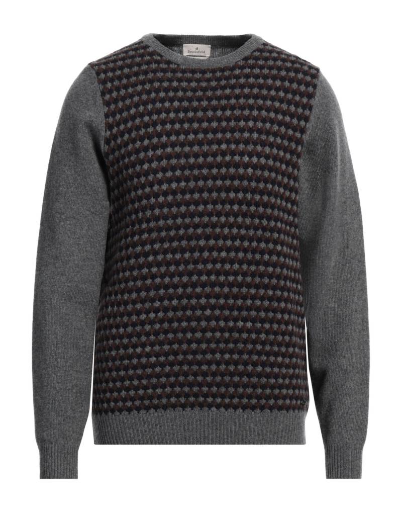 BROOKSFIELD Pullover Herren Grau von BROOKSFIELD