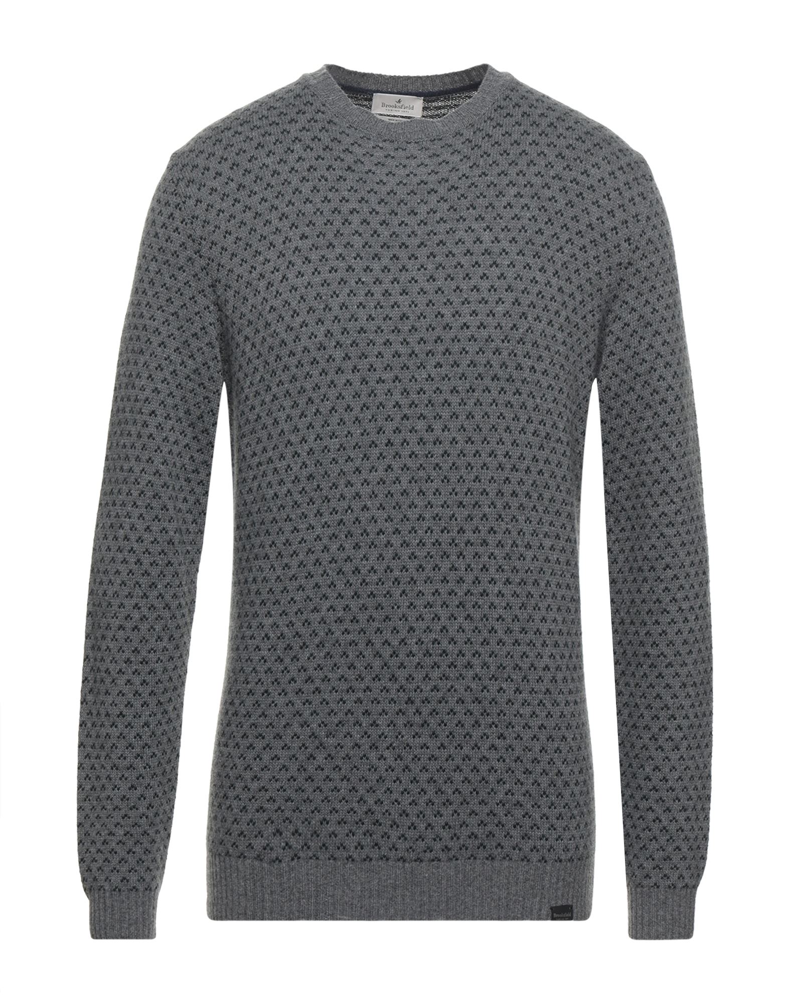 BROOKSFIELD Pullover Herren Grau von BROOKSFIELD