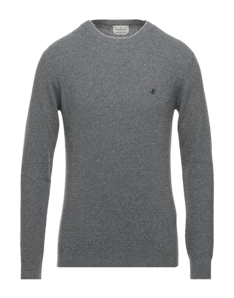 BROOKSFIELD Pullover Herren Grau von BROOKSFIELD
