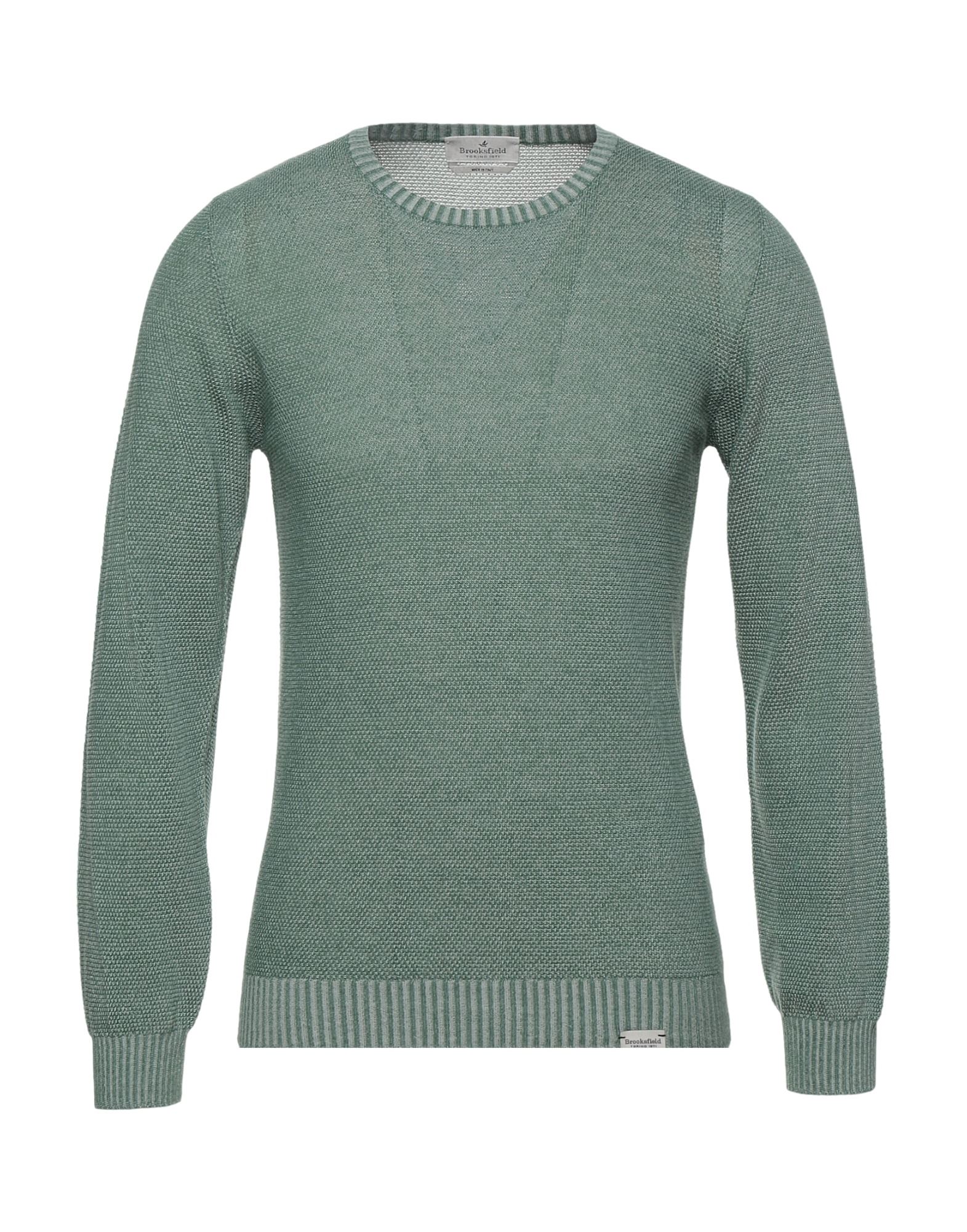 BROOKSFIELD Pullover Herren Grün von BROOKSFIELD