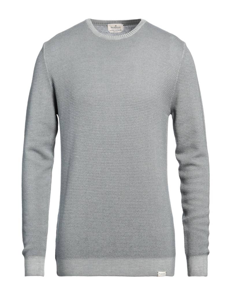BROOKSFIELD Pullover Herren Hellgrau von BROOKSFIELD