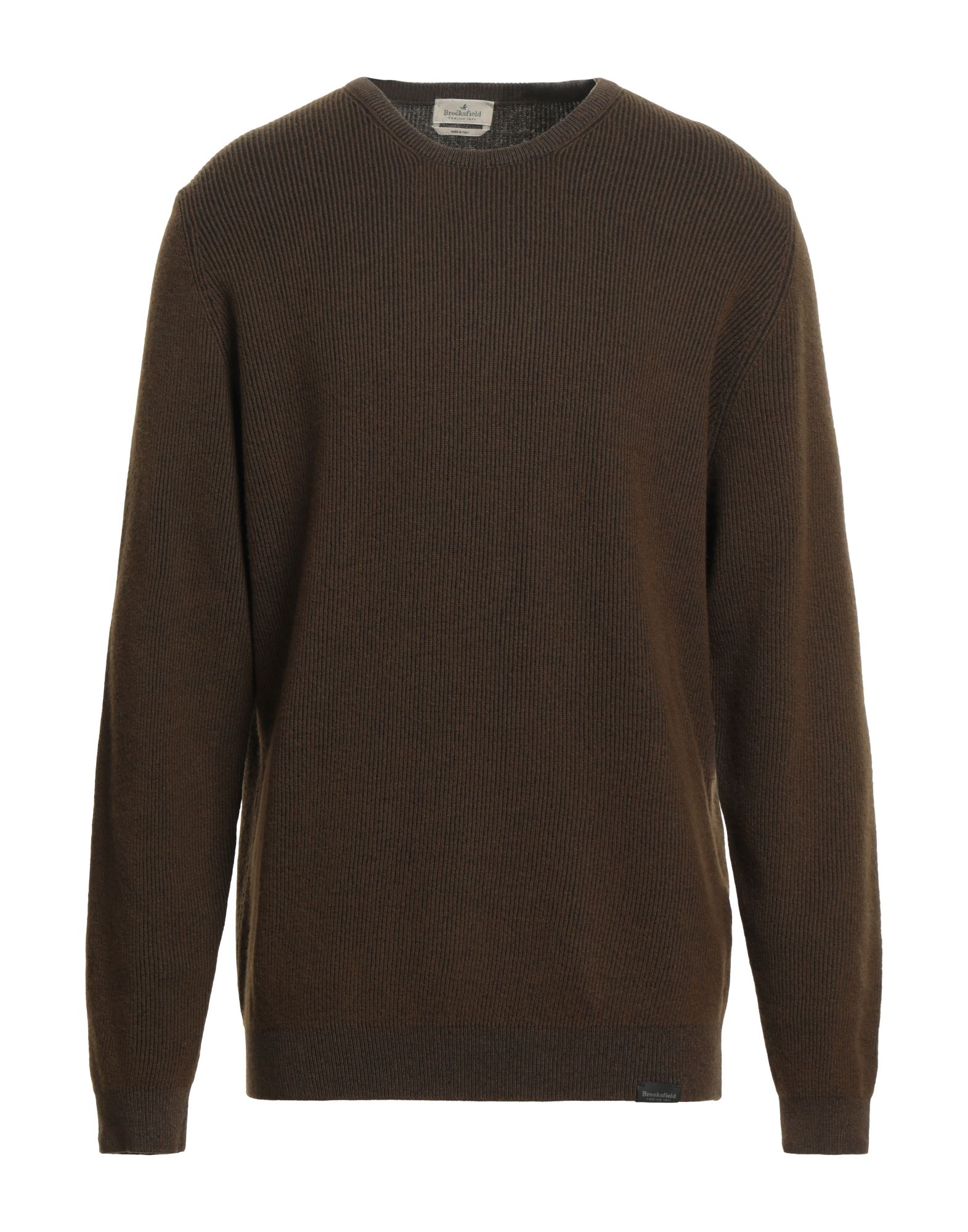 BROOKSFIELD Pullover Herren Khaki von BROOKSFIELD