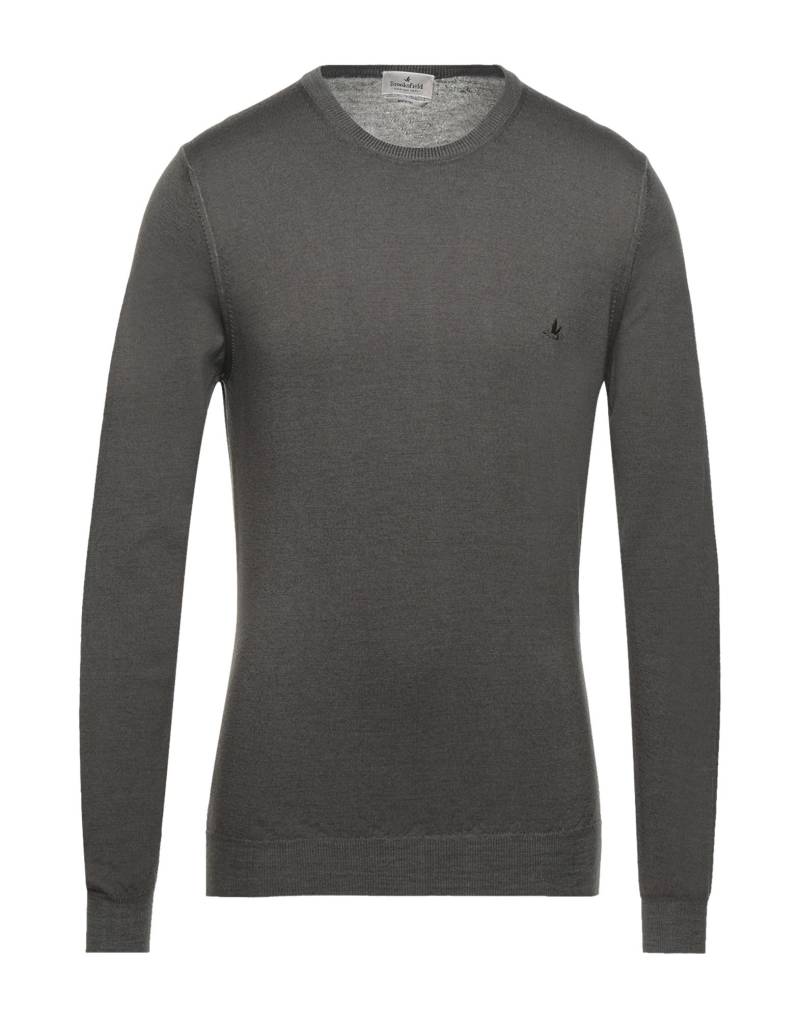 BROOKSFIELD Pullover Herren Militärgrün von BROOKSFIELD