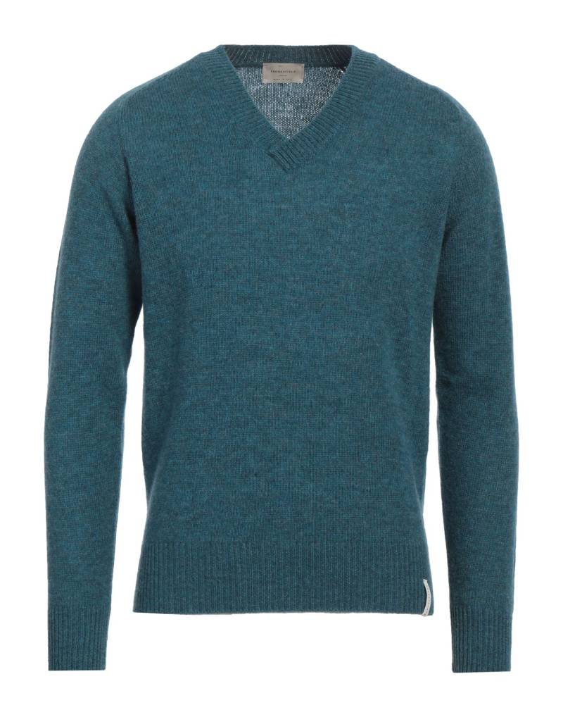 BROOKSFIELD Pullover Herren Aquamarin von BROOKSFIELD