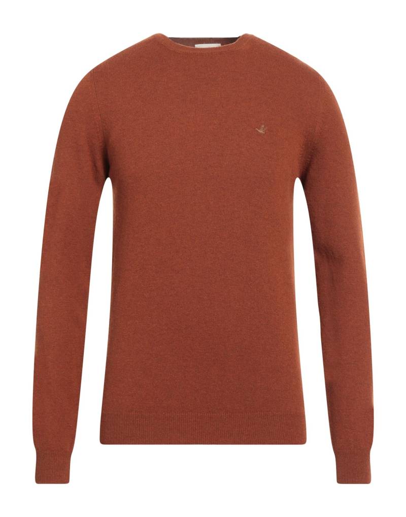 BROOKSFIELD Pullover Herren Rostrot von BROOKSFIELD