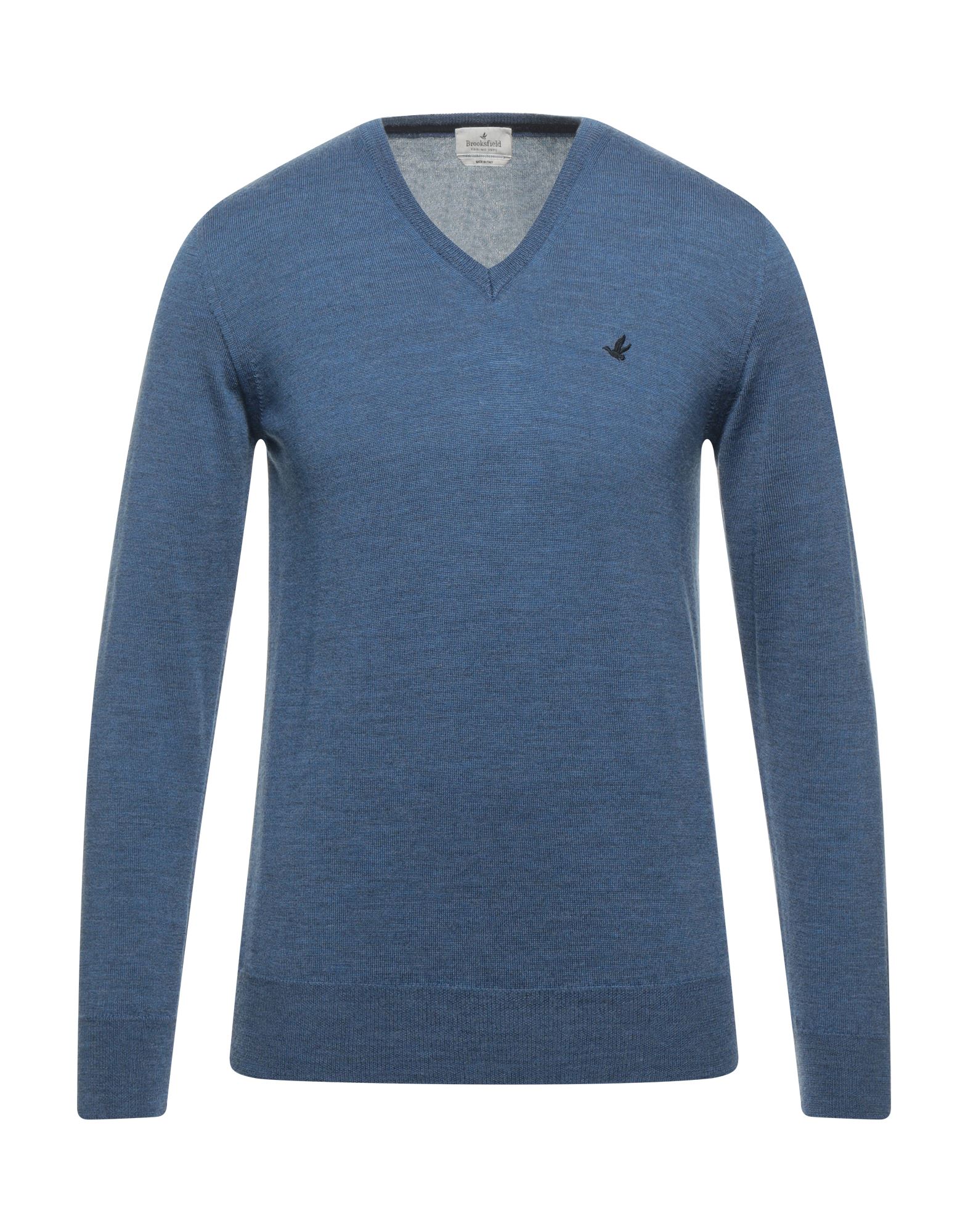 BROOKSFIELD Pullover Herren Taubenblau von BROOKSFIELD