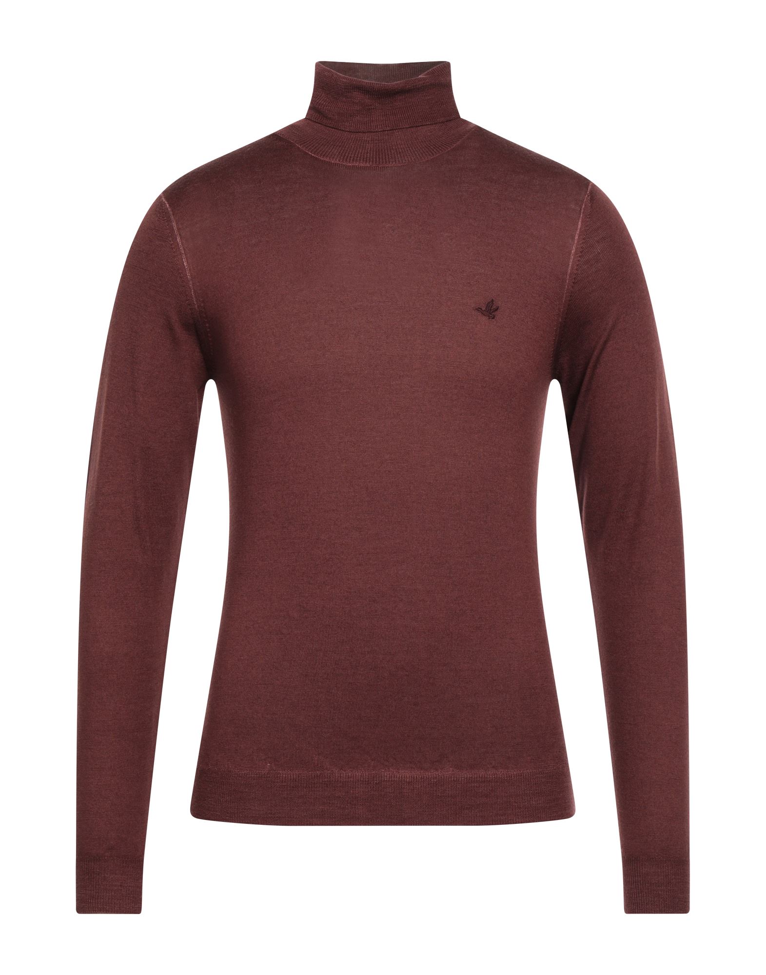 BROOKSFIELD Rollkragenpullover Herren Bordeaux von BROOKSFIELD