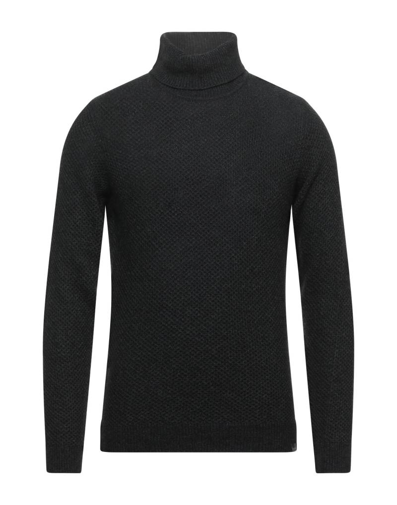 BROOKSFIELD Rollkragenpullover Herren Braungrau von BROOKSFIELD