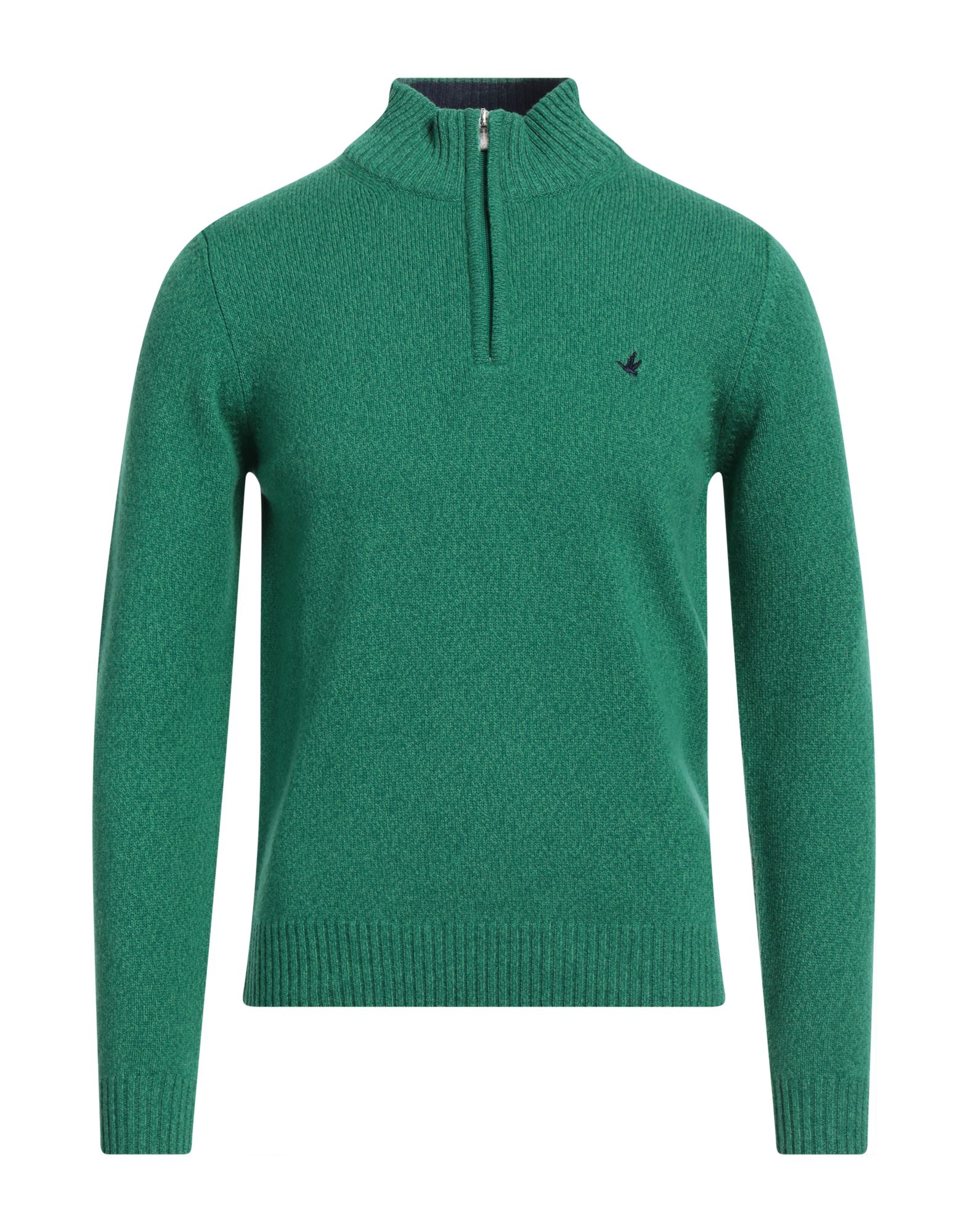 BROOKSFIELD Rollkragenpullover Herren Grün von BROOKSFIELD